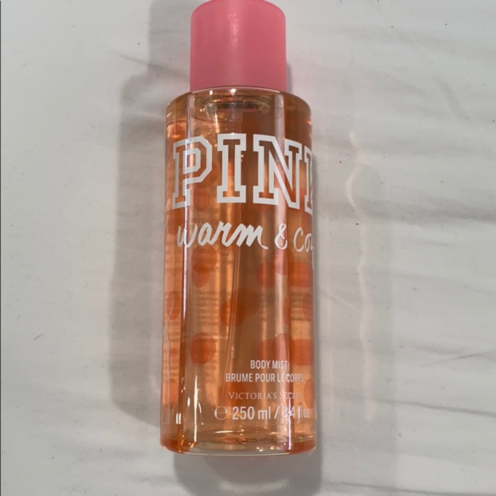 PINK warm and cozy body spray